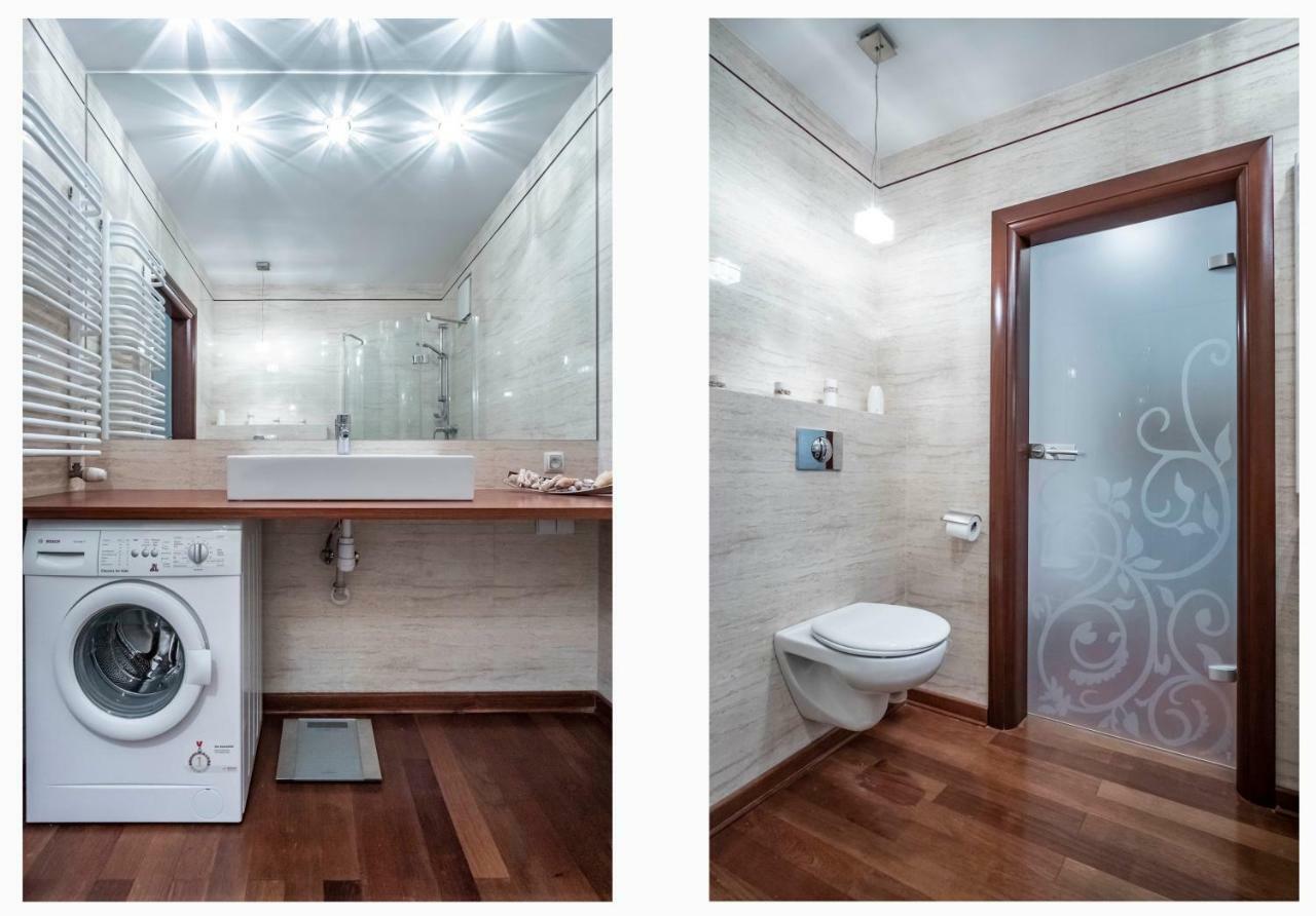 Apartament Gdanski Warschau Buitenkant foto